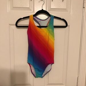 Speedo girls size 12 racer back swimsuit